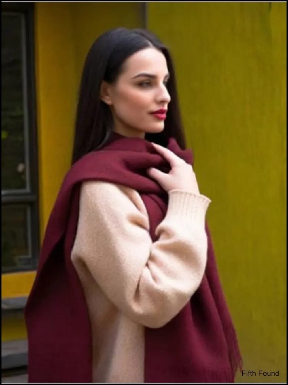 Soft Plush Shawl Fringe Wrap Large Scarf for Women